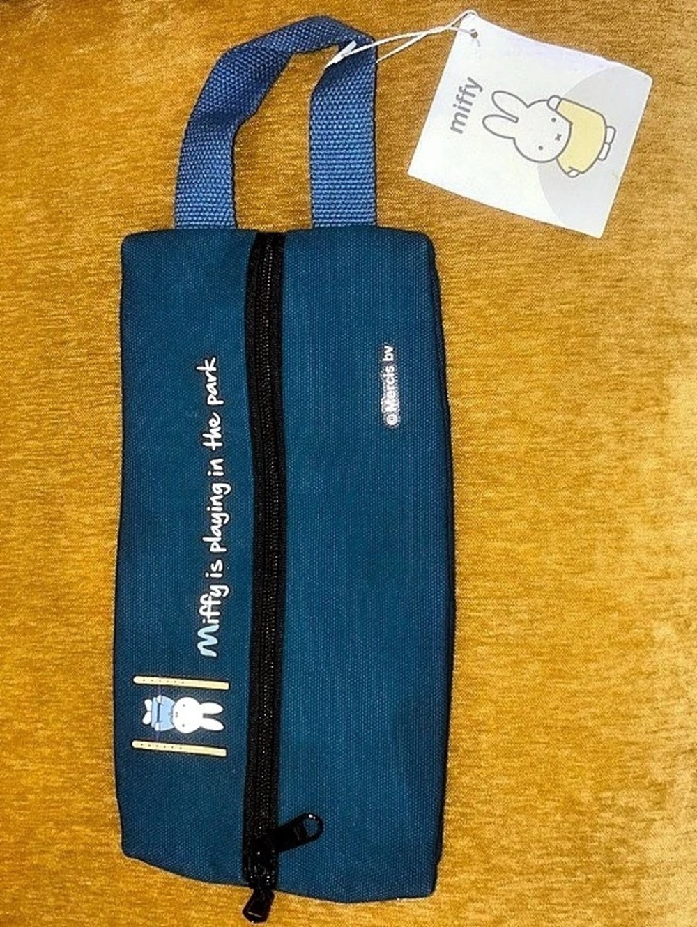 Miffy Blue & White Cosmetic Bag NWT